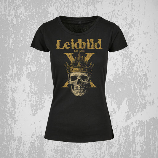Shirt Ladyfit: 10 Jahre Leidbild